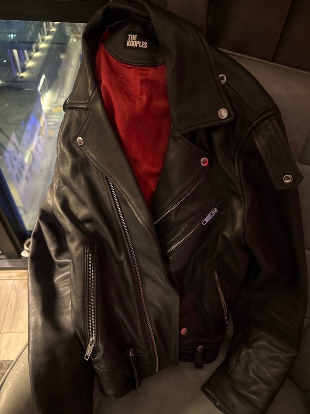 The Kooples Men’s Leather Jacket